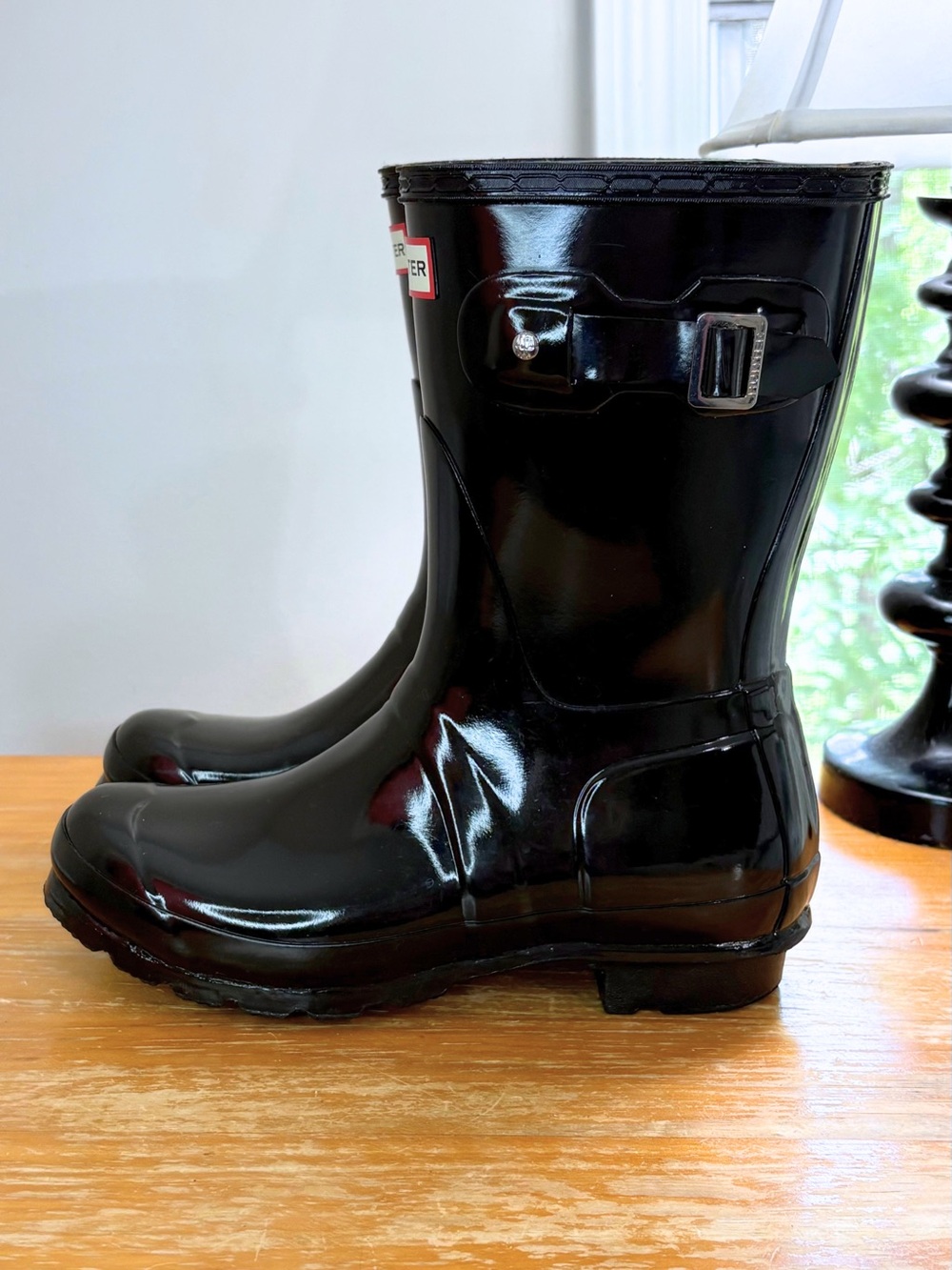 Hunter Original Short Gloss Rain Boot - Picture 3 of 15